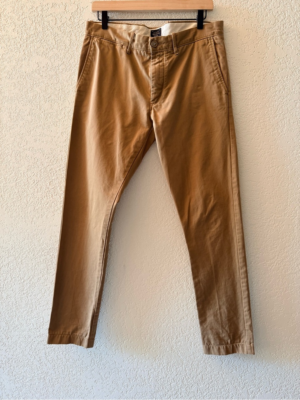 J.CREW Broken In 484 Men’s 100 % Cotton Khaki Chino Pants Size 31X32
